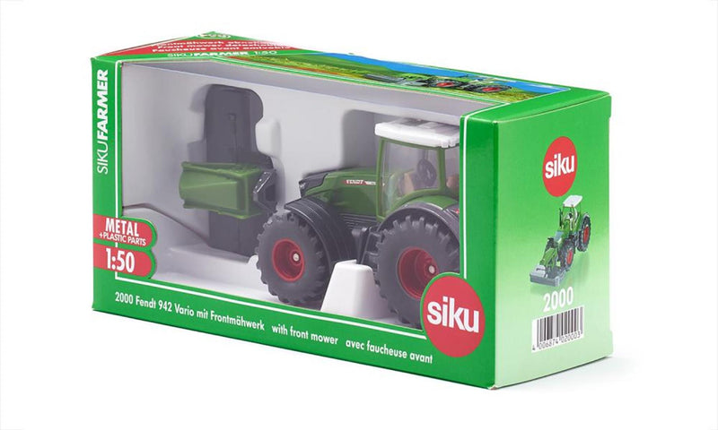 Load image into Gallery viewer, Siku 2000 fendt 942 vario met voormaaier
