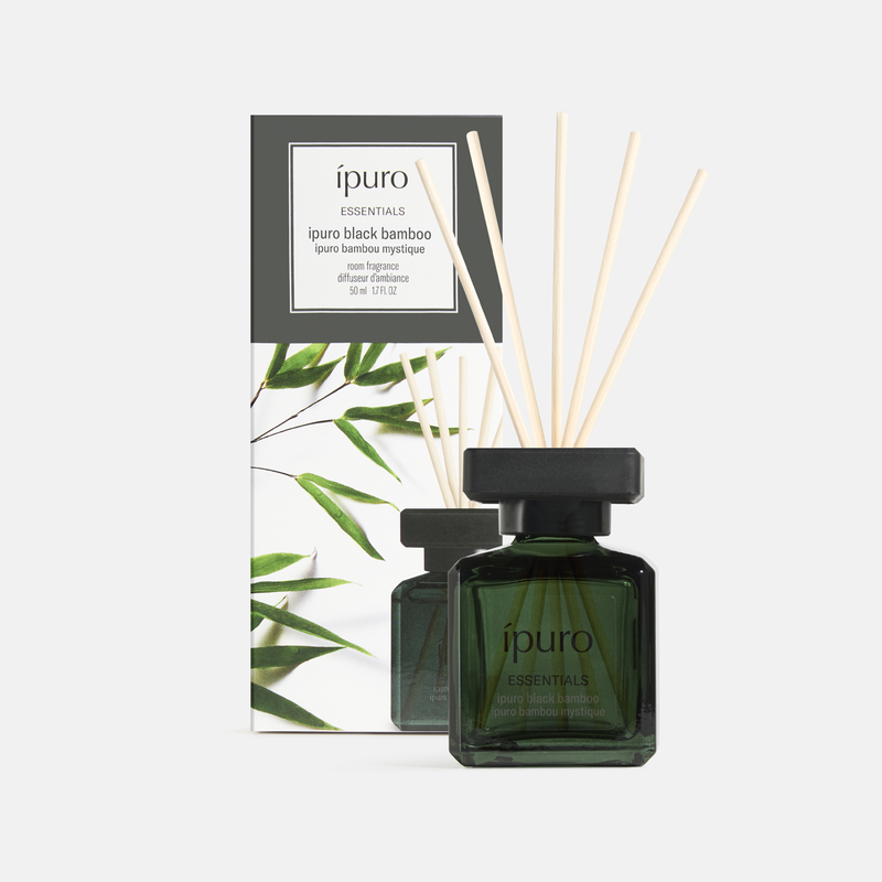 Load image into Gallery viewer, Ipuro geurdiffuser black bamboo 50 ml
