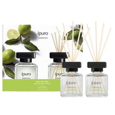Ipuro geurdiffuser lime light 2 x 50 ml