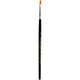 Gold line penselen, plat, afm 4, l: 18,5 cm, b: 2 mm, 12 stuk 1 doos