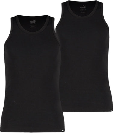 Puma heren everyday hemd - black - s - 2 paar