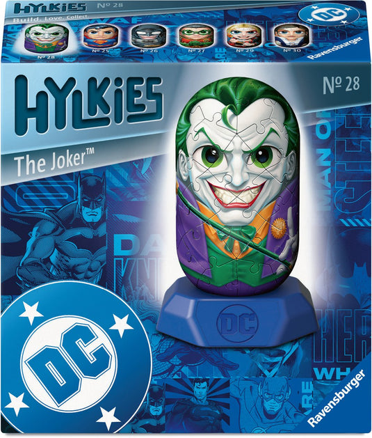 Ravensburger - hylkies - dc joker - bouwspel - 54 stukjes