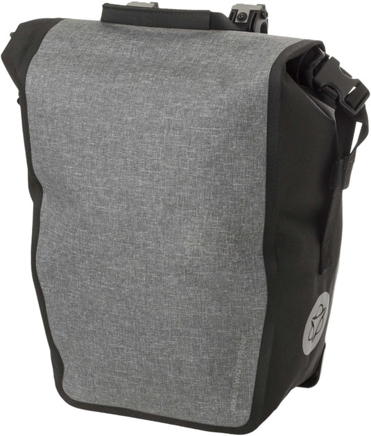 Agu clean enkele fietstas shelter click'ngo medium melange grey