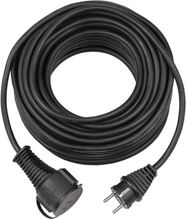 Brennenstuhl verlengsnoer voor bouwplaatsen ip44 10m zwart h07rn-f 3g2,5