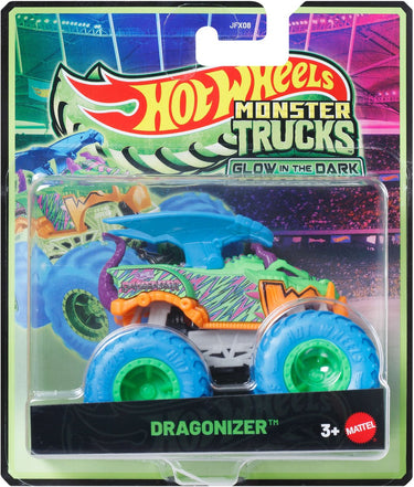 Hot wheels monster truck glow in the dark jfx08