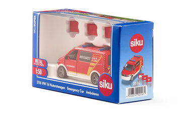 Siku 2116 vw t6 eerste hulparts 15,5x8,7x5,1cm