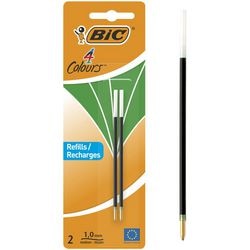 Balpen navulling bic 4 colours groen