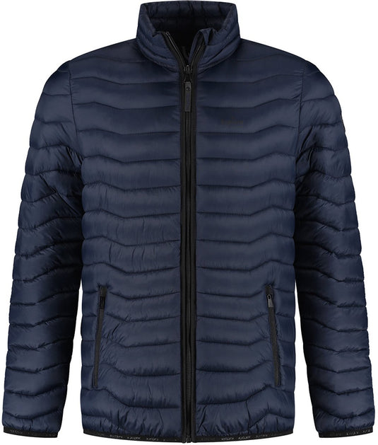Kjelvik outdoorjas thuur donkerblauw