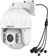 Foscam sd8ep beveiligingscamera - 4k 8mp - spotlights - ip66 - pan tilt - poe beveiligingscamera - nachtzicht 50m - wit