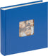 Walther me-110-z fun - memo insteekalbum - 200 foto's 10 x 15 cm - koningsblauw