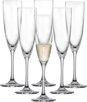 Schott zwiesel classico champagneflûte - 210ml - 6 glazen