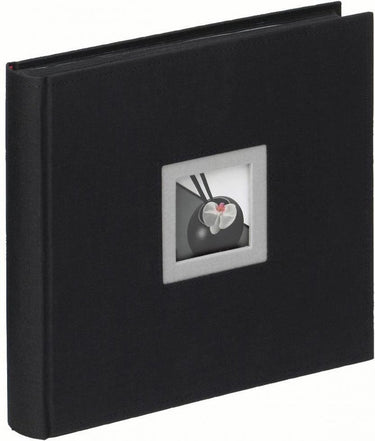 Walther fa-209-b black white - design album - formaat 26 x 26 cm - zwart