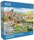 Gibsons - puddle ducks paddling (door richard macneil) - 1000 stukjes 68×49cm (b×h) - legpuzzel voor volwassenen