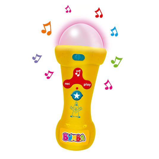 Bumba speelgoedmicrofoon - mijn eerste microfoon - recorder effecten