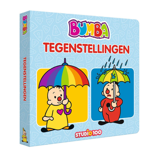 Studio 100 bumba kartonboek xl - tegenstellingen