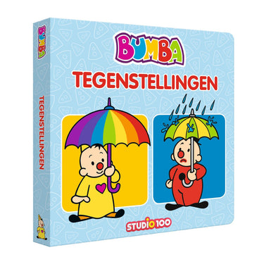Studio 100 bumba kartonboek xl - tegenstellingen
