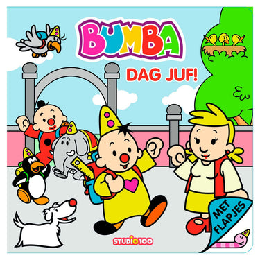 Studio 100 - babyboek Bumba Dag juf! junior 19 x 19 cm foam