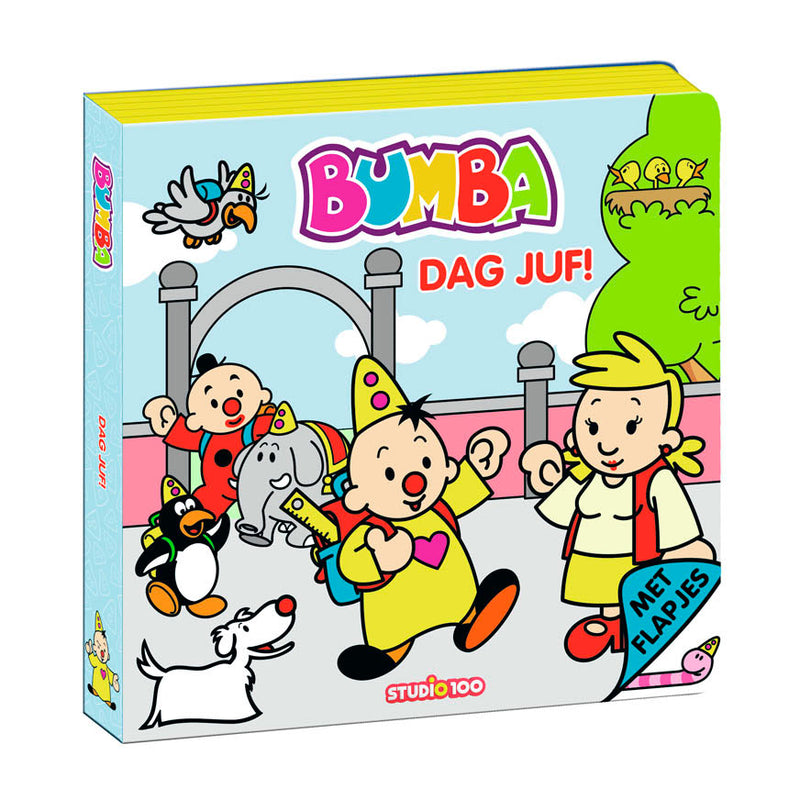 Load image into Gallery viewer, Studio 100 - babyboek Bumba Dag juf! junior 19 x 19 cm foam
