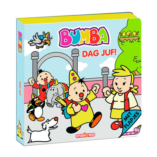Studio 100 - babyboek Bumba Dag juf! junior 19 x 19 cm foam