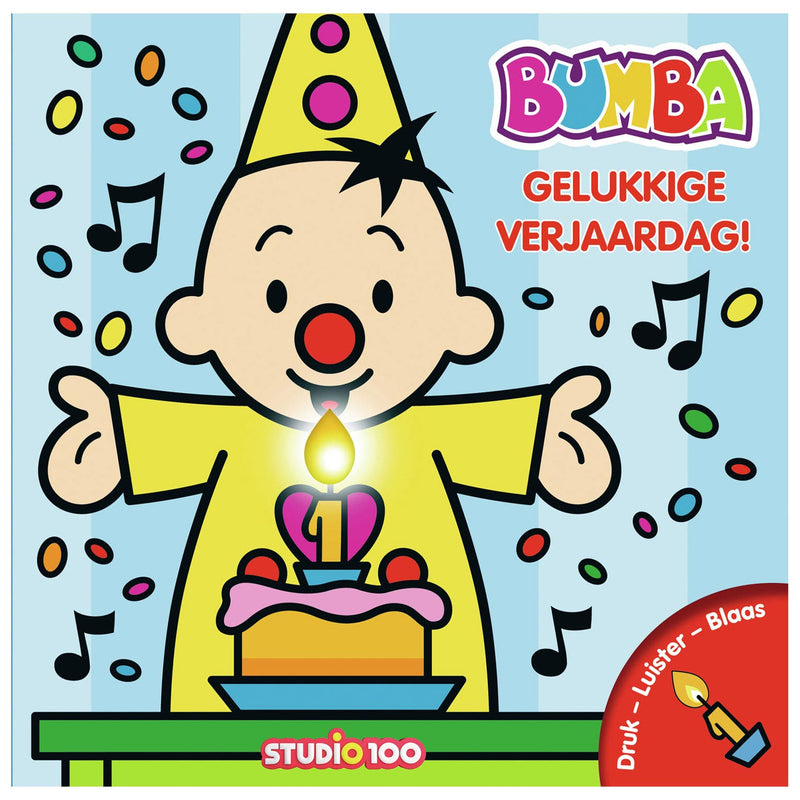 Load image into Gallery viewer, Studio 100 Verjaardagsboek met Kaars en Muziek
