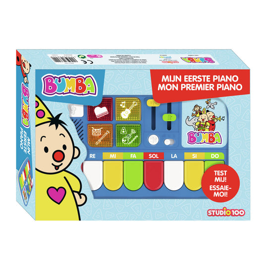 Bumba speelgoedinstrument - mijn eerste piano - met 2 functies