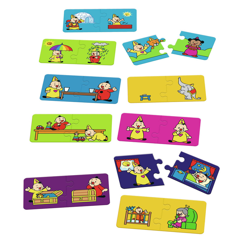 Load image into Gallery viewer, Bumba puzzel 10 in 1 - tegenstellingen - 10 puzzels van 2 stuks
