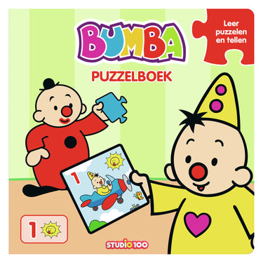 Studio 100 bumba puzzelboek - puzzelen en tellen