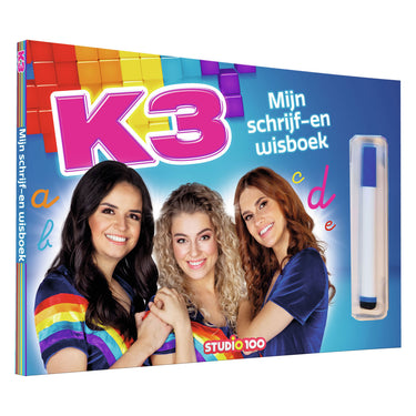 Studio 100 k3 schrijf- en wisboek