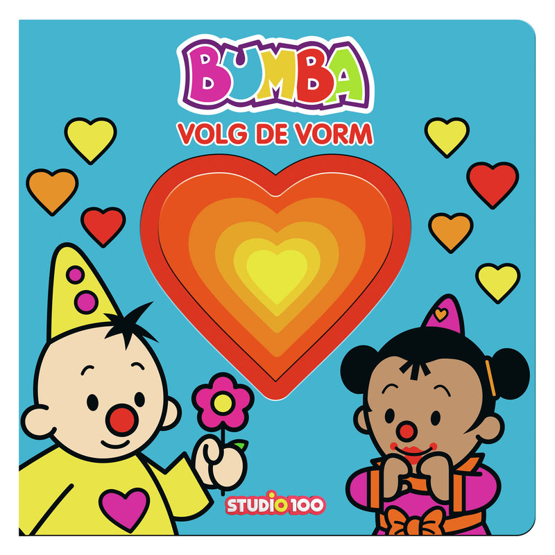 Load image into Gallery viewer, Studio 100 Kartonboek met Sporen Volg de vorm
