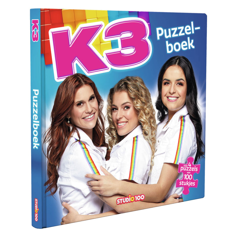 Load image into Gallery viewer, K3 puzzelboek - een nieuw begin
