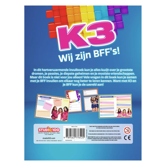 K3 vriendenboek - wij zijn bff's!