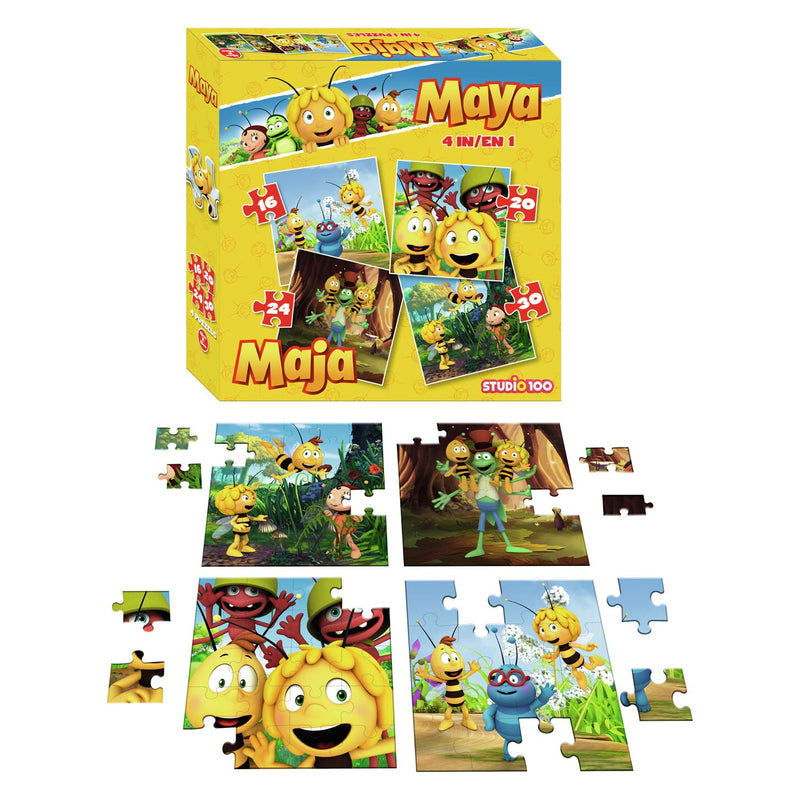 Load image into Gallery viewer, Maya de Bij Puzzel, 4in1
