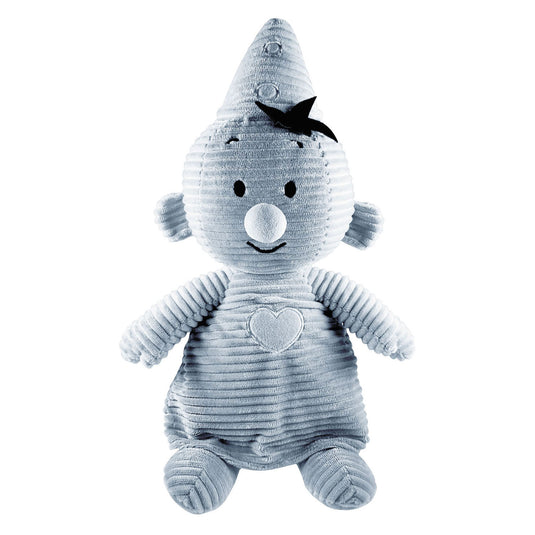 Bumba knuffel corduroy blauw, 35 cm