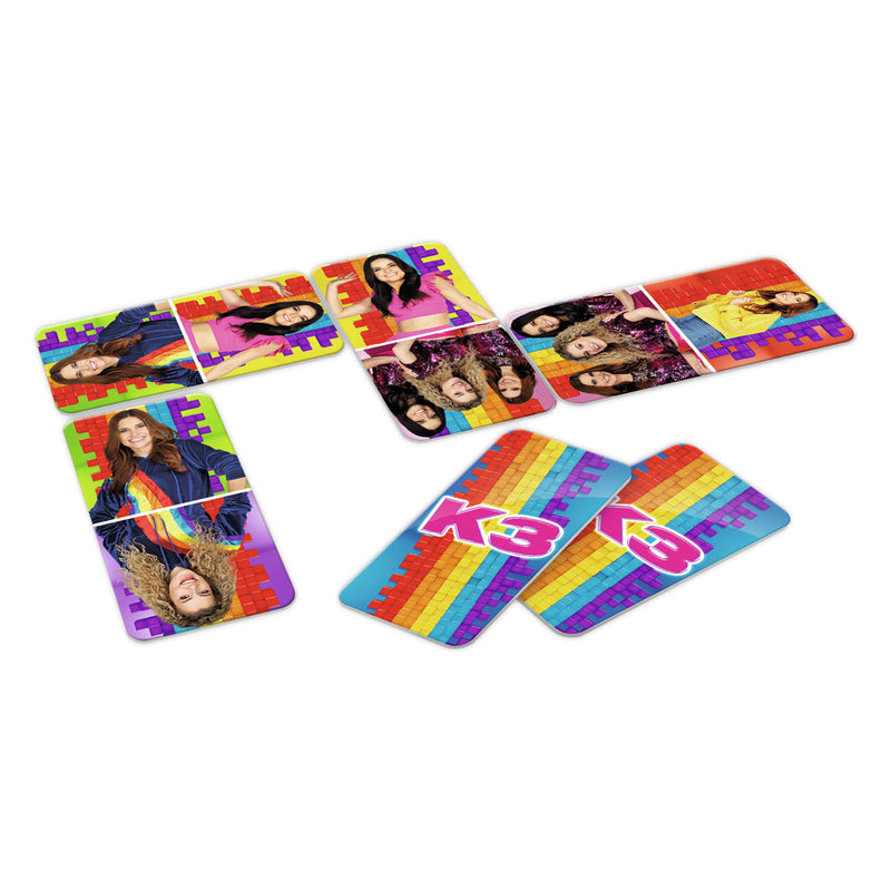 Load image into Gallery viewer, K3 spel - 4 in 1 spel - memo, domino, puzzel en lotto
