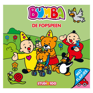 Studio 100 bumba kartonboek - de fopspeen