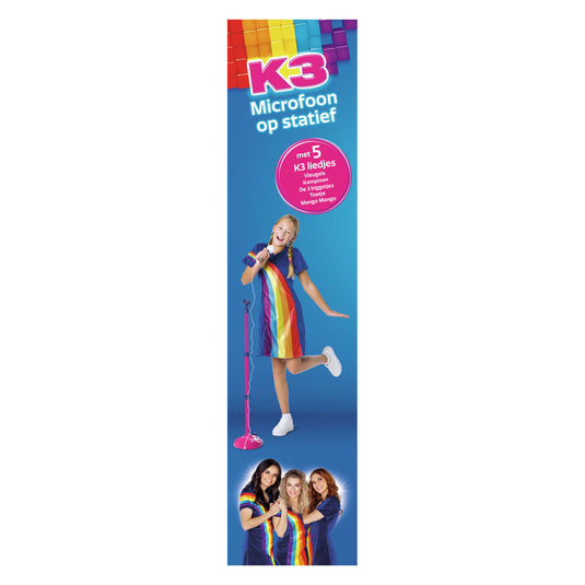 Studio 100 k3 microfoon op statief