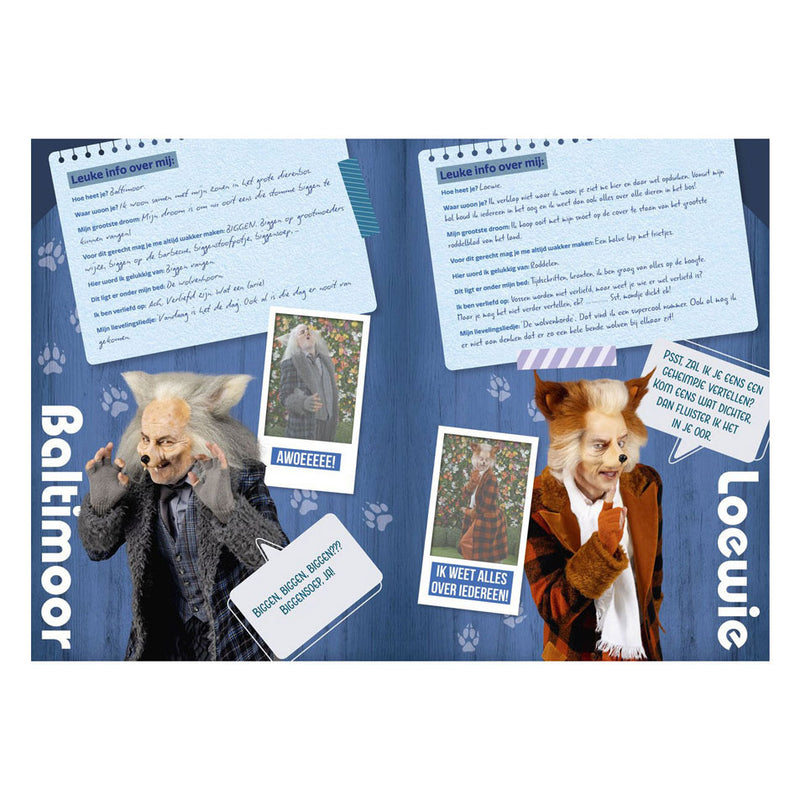 Load image into Gallery viewer, K3 : 3 biggetjes fanboek met stickers
