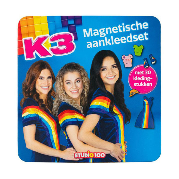 Load image into Gallery viewer, Studio 100 k3 magnetisch aankleed reisspel
