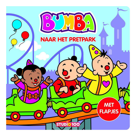 Studio 100 bumba kartonboek met flapjes pretpark
