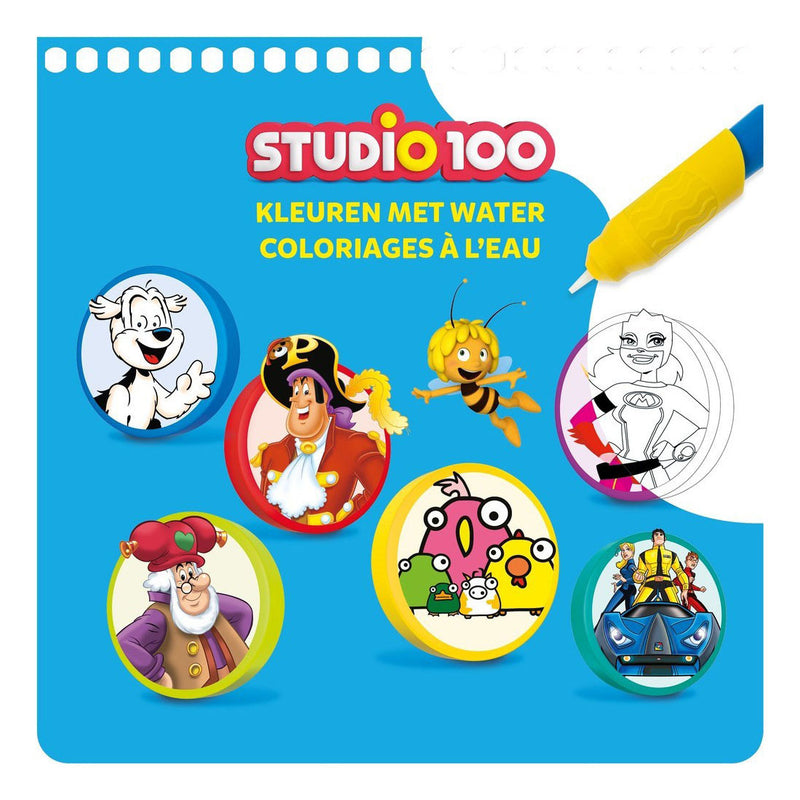 Load image into Gallery viewer, Studio 100 kleuren met water kleurboek
