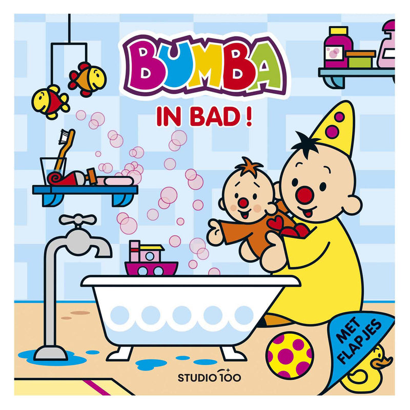 Load image into Gallery viewer, Studio 100 bumba kartonboek - in bad!

