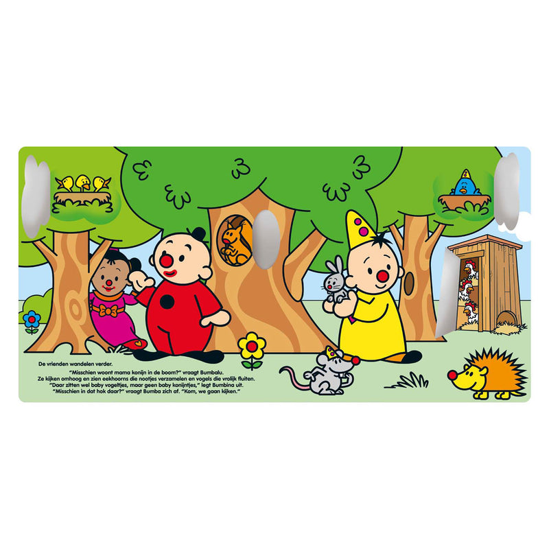 Load image into Gallery viewer, Studio 100 bumba kartonboek met flapjes - wie woont waar?
