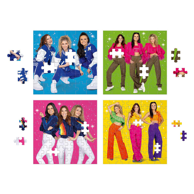 Load image into Gallery viewer, K3 4in1 puzzel - sterretjes
