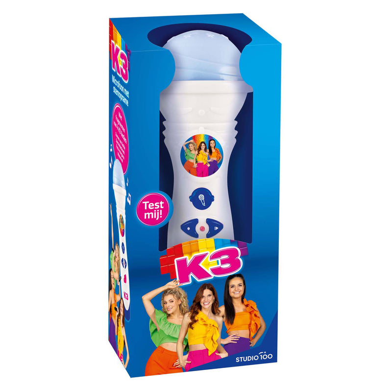 Afbeelding laden in galerijviewer, K3 microfoon met stemopname
