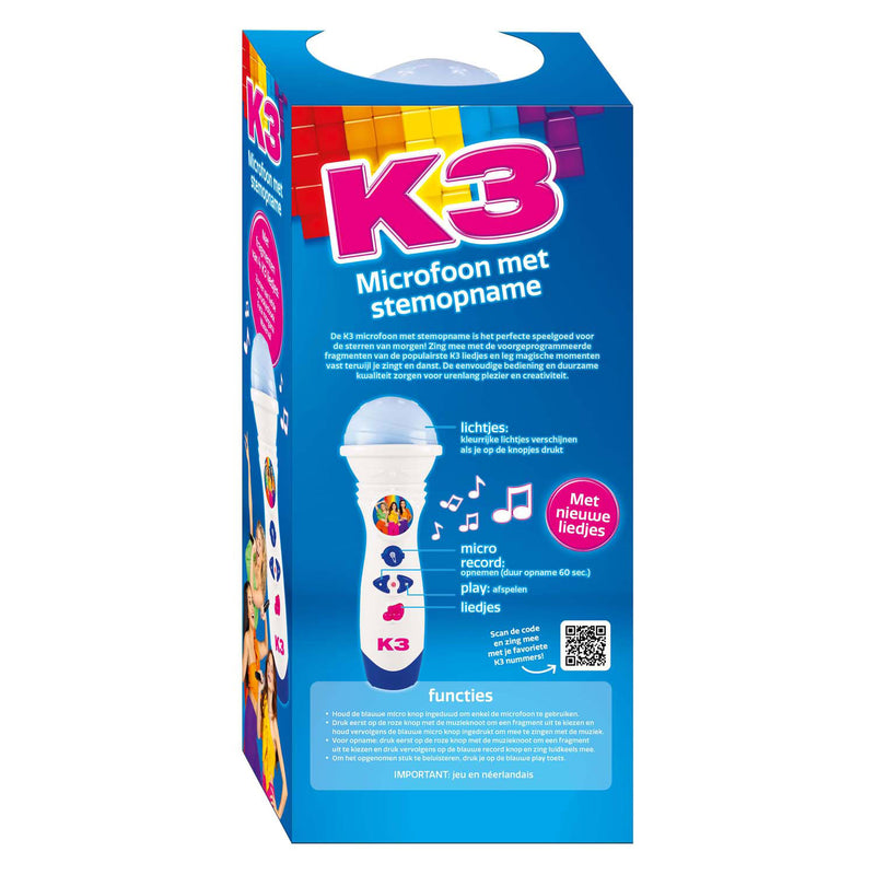 Load image into Gallery viewer, K3 microfoon met stemopname
