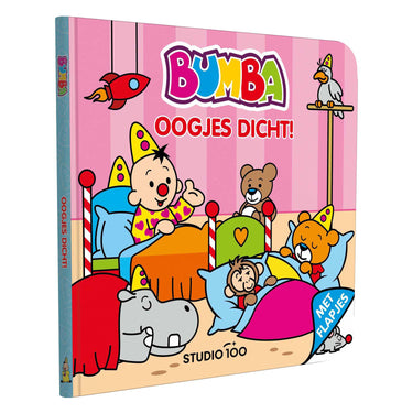 Studio 100 bumba kartonboek met flapjes - oogjes dicht