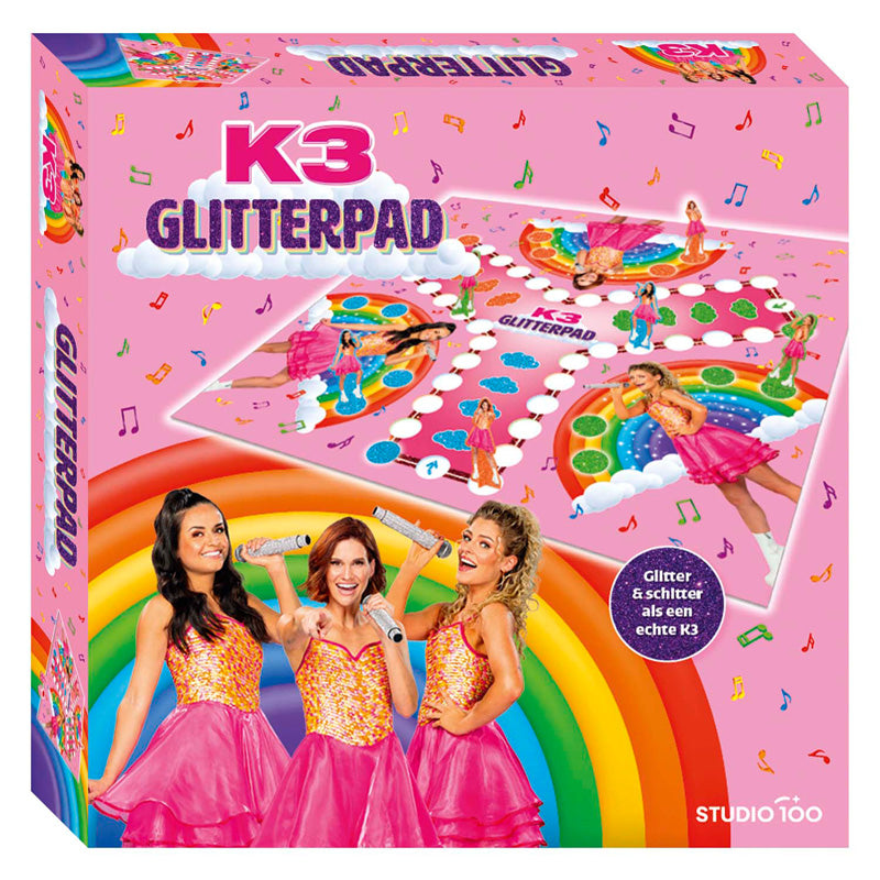 Load image into Gallery viewer, K3 bordspel - glitterpad
