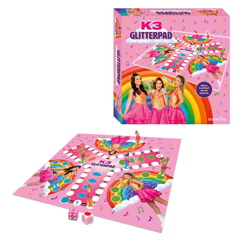 Load image into Gallery viewer, K3 bordspel - glitterpad
