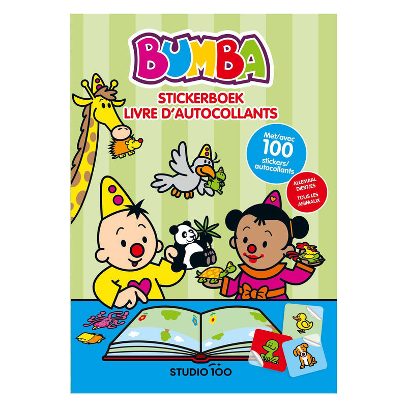 Load image into Gallery viewer, Bumba stickerboek - dieren
