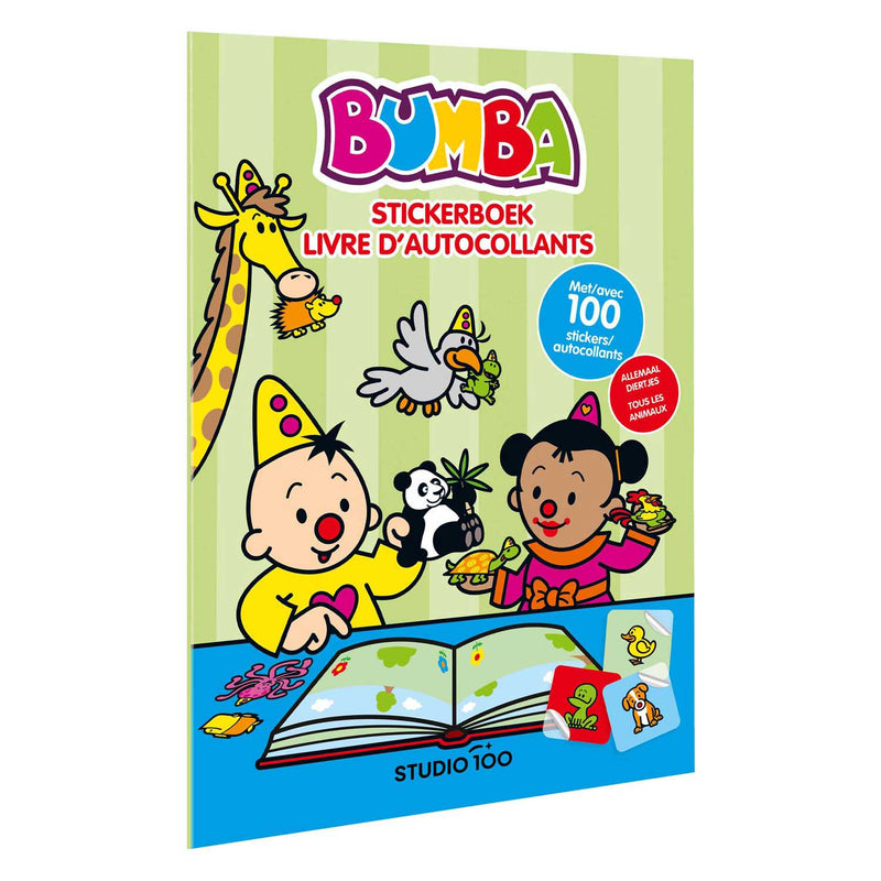 Load image into Gallery viewer, Bumba stickerboek - dieren

